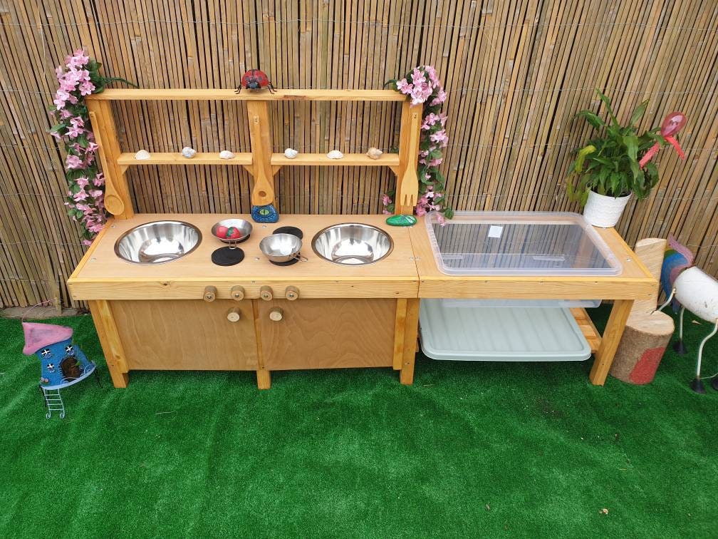 Large Mud kitchen with water / sand table