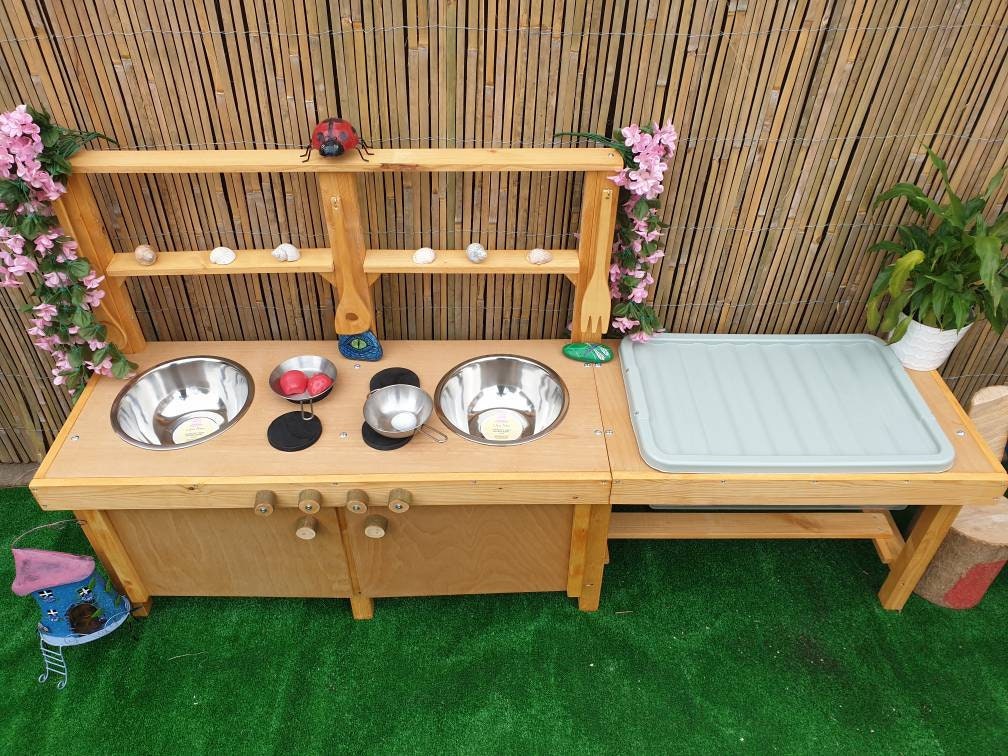 Large Mud kitchen with water / sand table